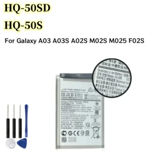 جديد 5000mAh استبدال بطاريات الهاتف المحمول HQ-50SD HQ-50S لمجرة A03 A03S A02S M02S M025 F02s بطارية محمولة + أدوات - AliExpress 509