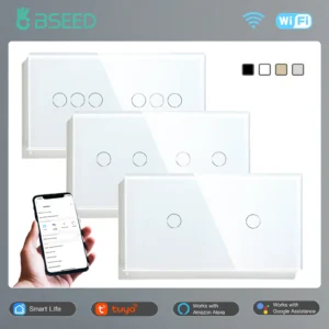 Smart wireless touch switches with 2/4/6 modes and WiFi BSEED