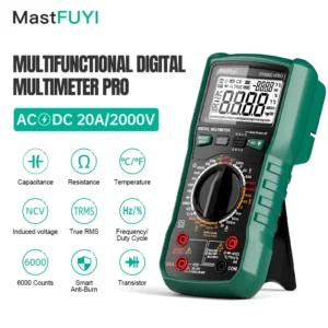 MASTFUYI 2000V 20A Digital Multimeter