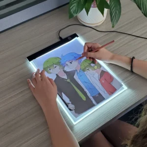 لوحة نسخ Led قابلة للتعتيم بمستوى A4 لوحة ألعاب أطفال لوحة تعليمية للأطفال تنمو زملاء اللعب هدايا إبداعية للأطفال - AliExpress 26