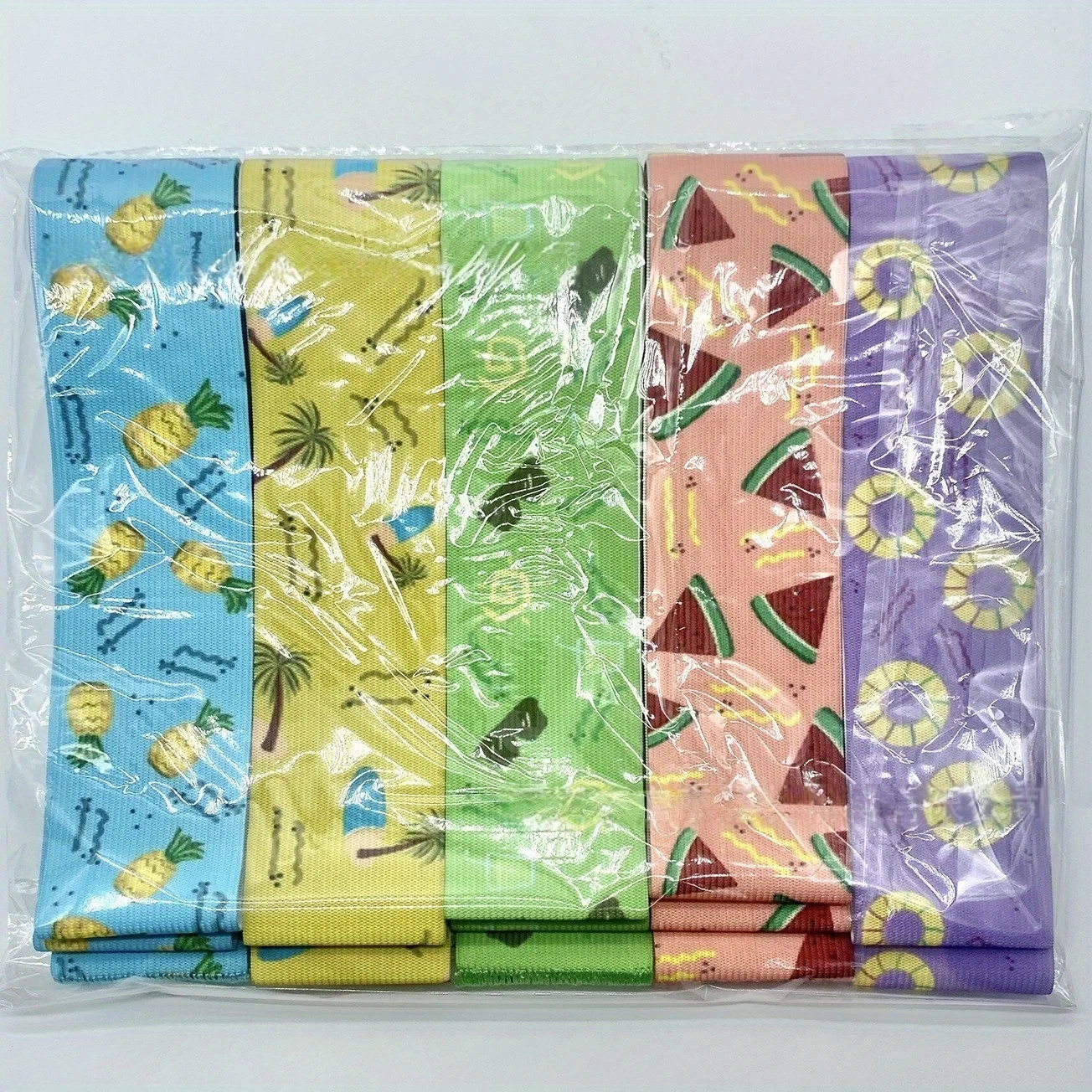 5-Piece Towel Straps for Beach Chairs, Cruise Towel Clips for Pool Lounge Chairs, Elastic Straps for Hawaiian Pool Lounge Accessories - AliExpress 15 - الصورة 5