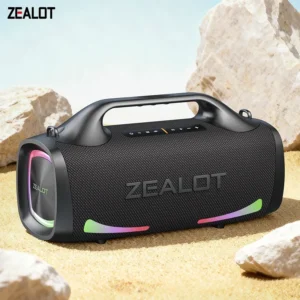 Zealot-S79 مكبر صوت للحفلات مكبر صوت محمول مع بلوتوث 5.2، مقبض محمول، وقت تشغيل لمدة 24 ساعة، للحفلات والتخييم - AliExpress 44