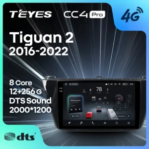 TEYES CC4 PRO لسيارة Volkswagen Tiguan 2 Mk 2016 - 2022 CarPlay Android Auto 2DIN Autoradio Radio ستيريو الوسائط المتعددة - AliExpress 34